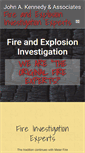 Mobile Screenshot of kennedy-fire.com